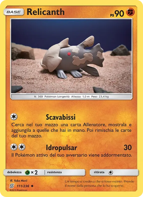Relicanth 111 – Sintonia Mentale