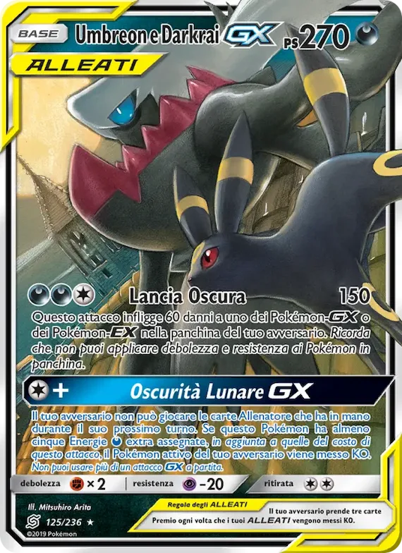 Umbreon e Darkrai GX 125 – Sintonia Mentale