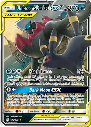 Umbreon & Darkrai-GX #125 – Unified Minds