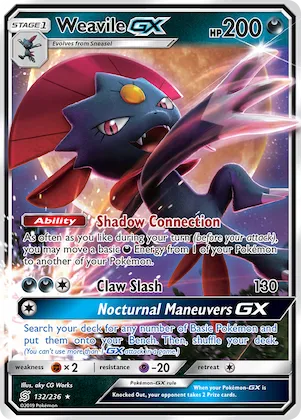 Weavile-GX #132 – Unified Minds