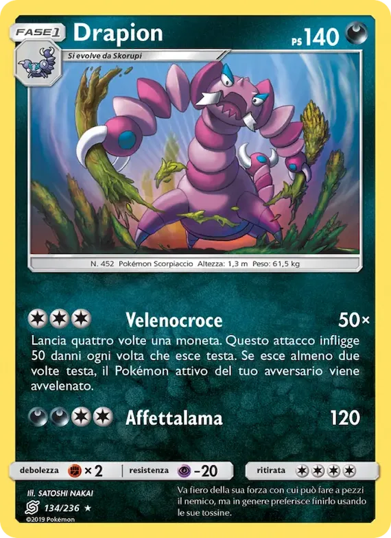 Drapion 134 – Sintonia Mentale