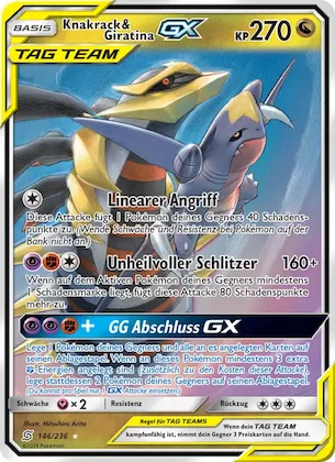Knakrack & Giratina GX Nr. 146 – Bund der Gleichgesinnten