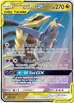 Garchomp & Giratina-GX #146 – Unified Minds