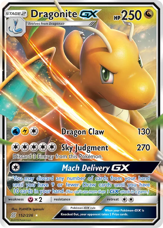 Dragonite-GX #152 – Unified Minds