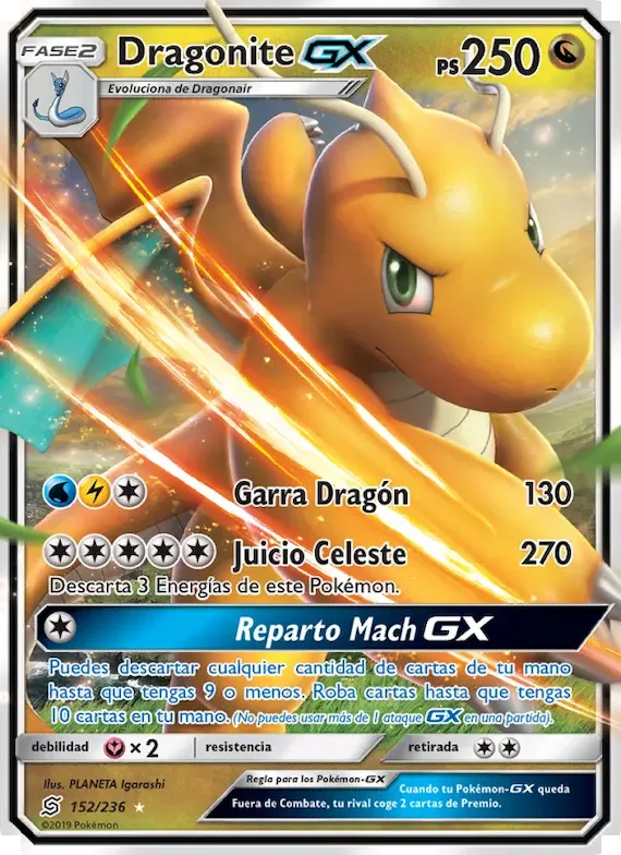 Dragonite GX 152 – Mentes Unidas