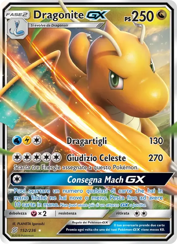 Dragonite GX 152 – Sintonia Mentale
