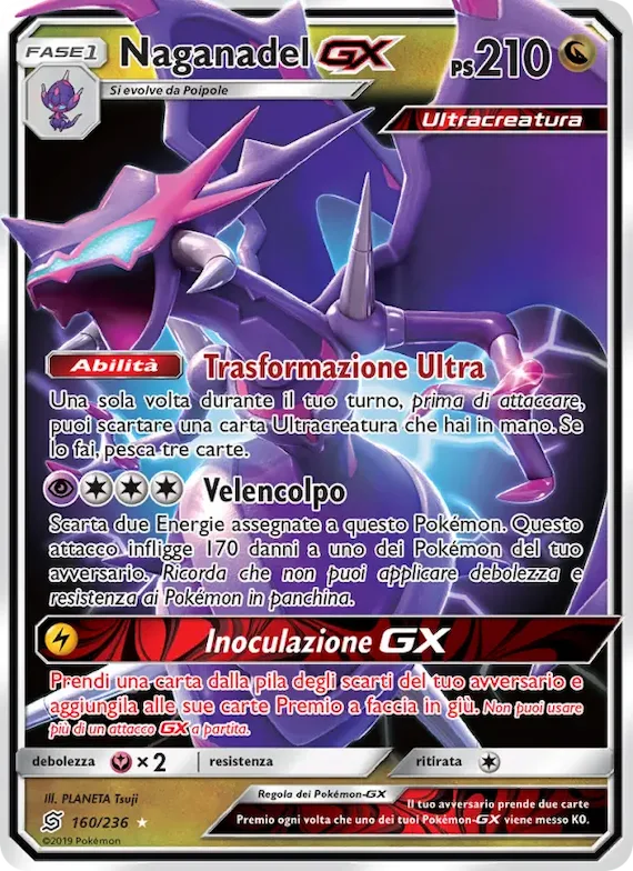 Naganadel GX 160 – Sintonia Mentale