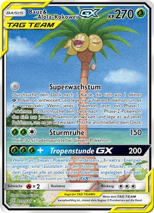 Bauz & Alola-Kokowei GX Nr. 215 – Bund der Gleichgesinnten