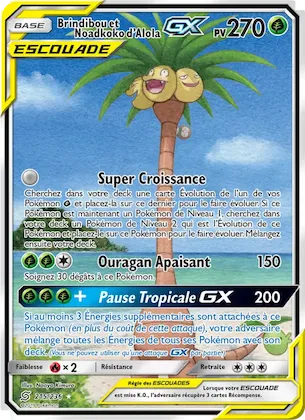 Brindibou et Noadkoko d’Alola GX 215 – Harmonie des Esprits