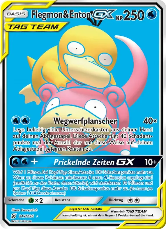 Flegmon & Enton GX 217 – Bund der Gleichgesinnten