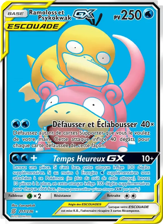 Ramoloss et Psykokwak GX 217 – Harmonie des Esprits