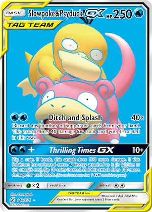 Slowpoke & Psyduck-GX #217 – Unified Minds