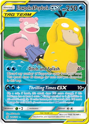 Slowpoke & Psyduck-GX #218 – Unified Minds