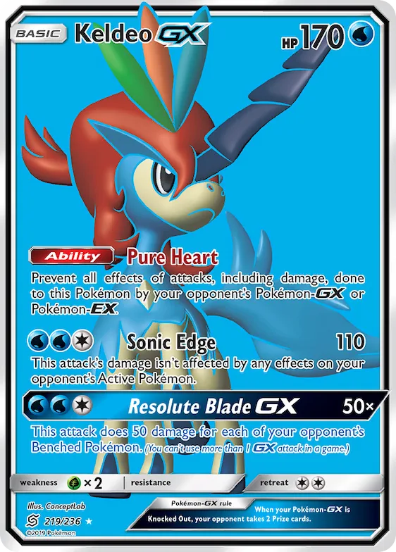 Keldeo-GX #219 – Unified Minds