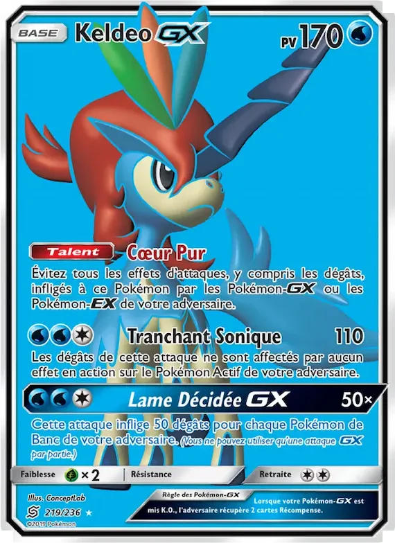 Keldeo GX 219 – Harmonie des Esprits