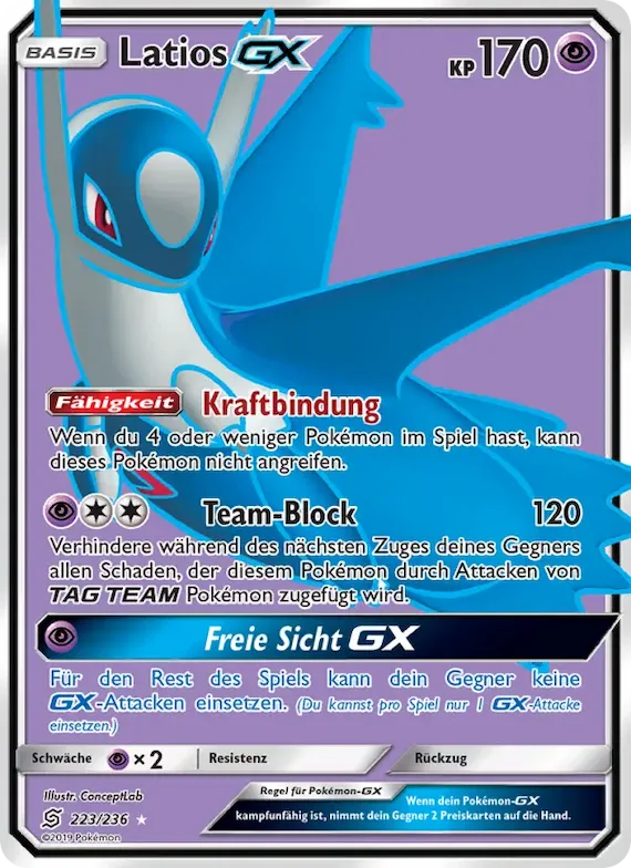 Latios GX 223 – Bund der Gleichgesinnten