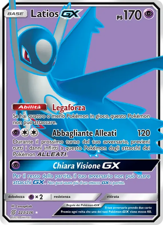 Latios GX 223 – Sintonia Mentale