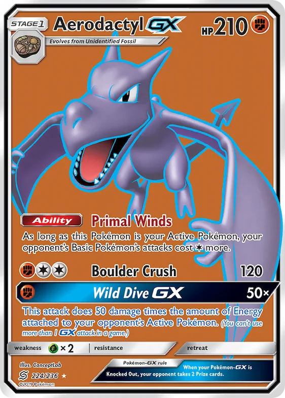 Aerodactyl-GX #224 – Unified Minds