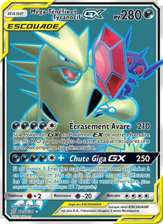 Méga-Ténéfix et Tyranocif GX 225 – Harmonie des Esprits