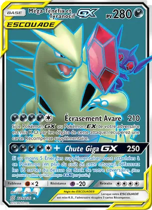 Méga-Ténéfix et Tyranocif GX n° 225 – Harmonie des Esprits