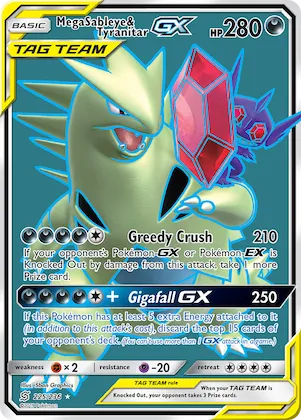 Mega Sableye & Tyranitar-GX #225 – Unified Minds