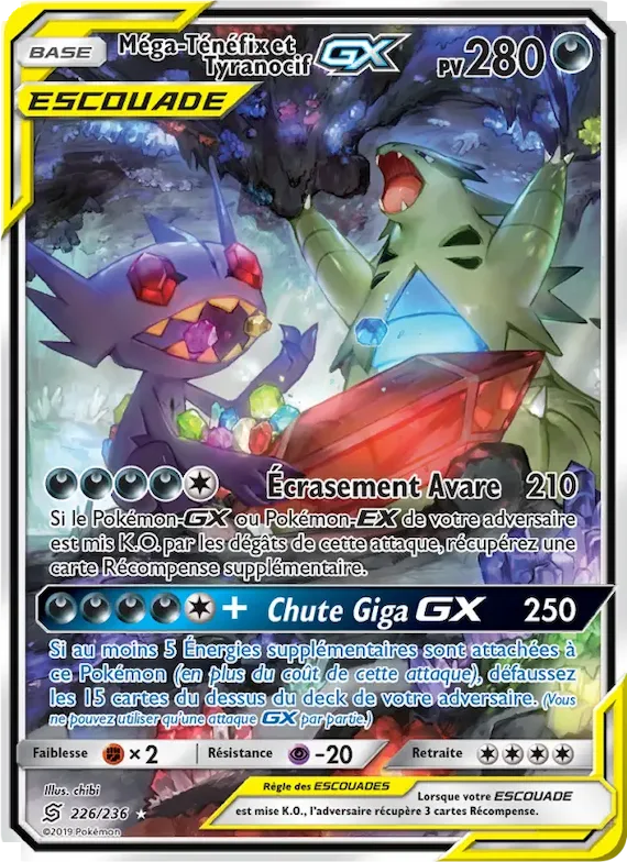 Méga-Ténéfix et Tyranocif GX 226 – Harmonie des Esprits