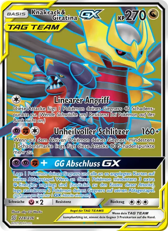 Knakrack & Giratina GX 228 – Bund der Gleichgesinnten