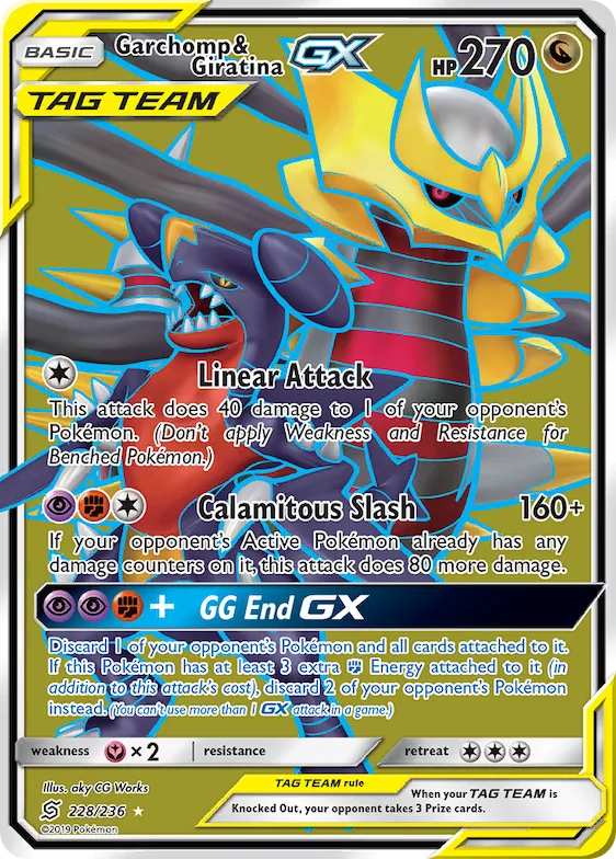 Garchomp & Giratina-GX #228 – Unified Minds