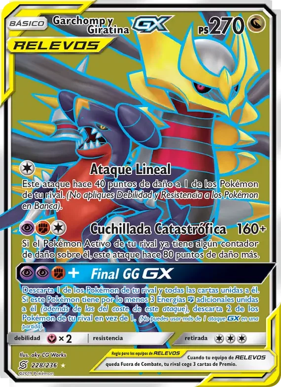 Garchomp y Giratina GX 228 – Mentes Unidas