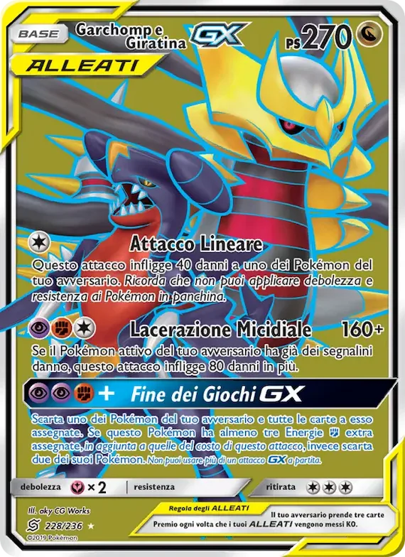 Garchomp e Giratina GX 228 – Sintonia Mentale