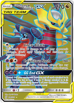 Garchomp & Giratina-GX #228 – Unified Minds