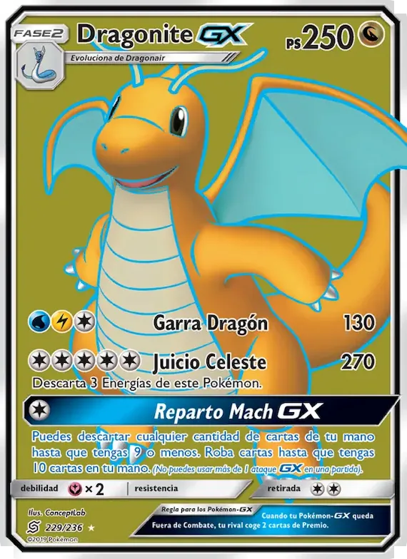 Dragonite GX 229 – Mentes Unidas