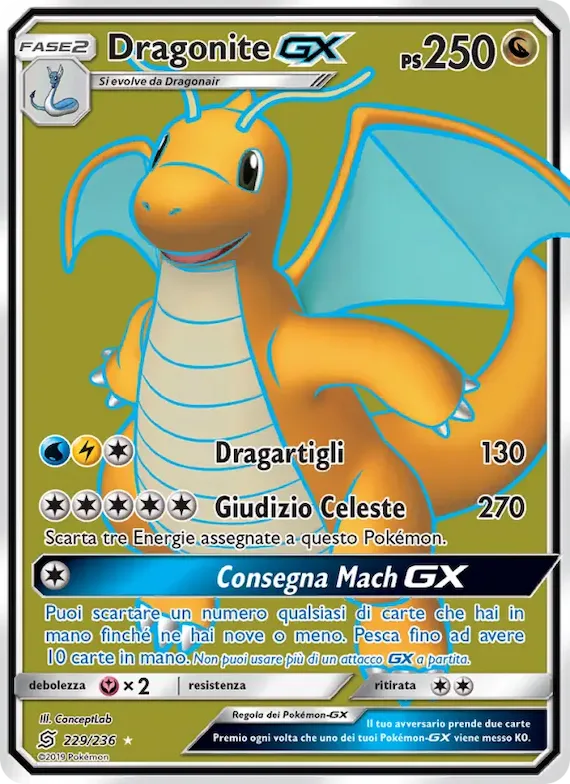 Dragonite GX 229 – Sintonia Mentale