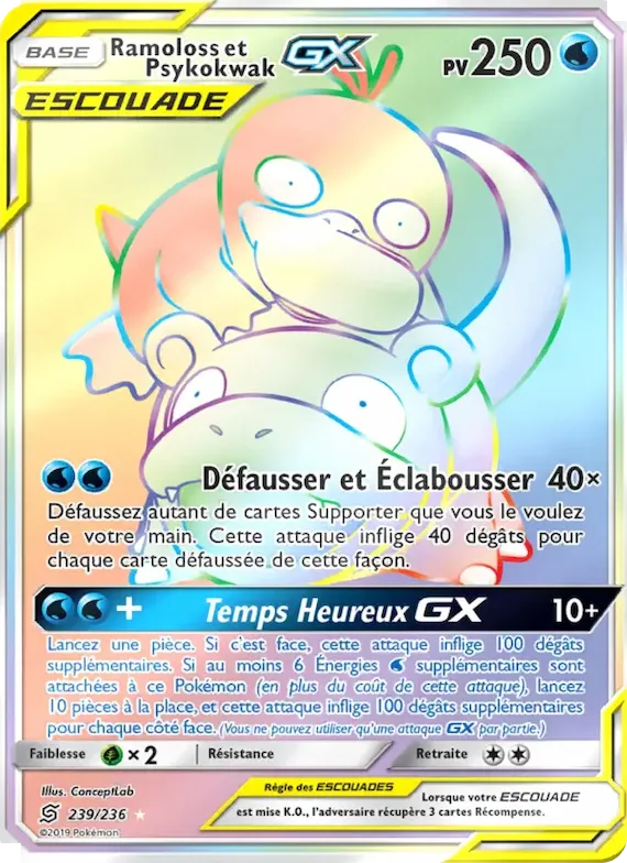 Ramoloss et Psykokwak GX 239 – Harmonie des Esprits