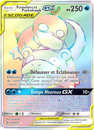 Ramoloss et Psykokwak GX n° 239 – Harmonie des Esprits