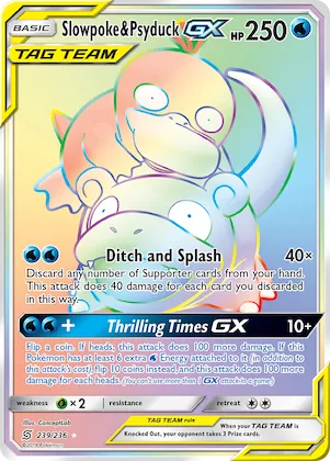 Slowpoke & Psyduck-GX #239 – Unified Minds