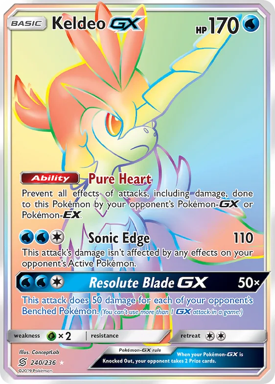 Keldeo-GX #240 – Unified Minds