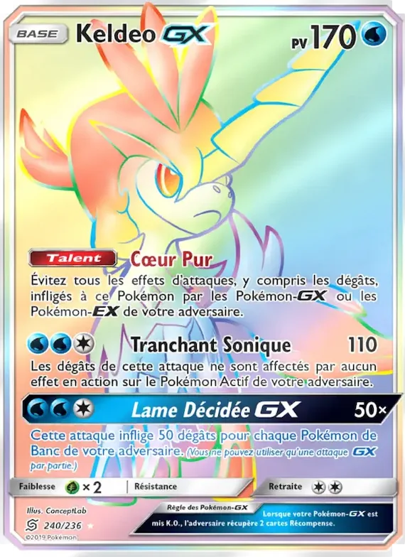 Keldeo GX 240 – Harmonie des Esprits