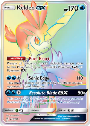 Keldeo-GX #240 – Unified Minds