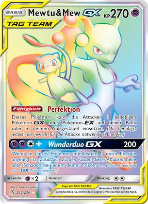 Mewtu & Mew GX 242 – Bund der Gleichgesinnten