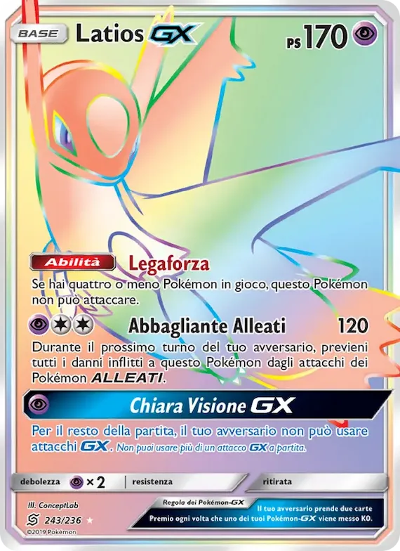 Latios GX 243 – Sintonia Mentale