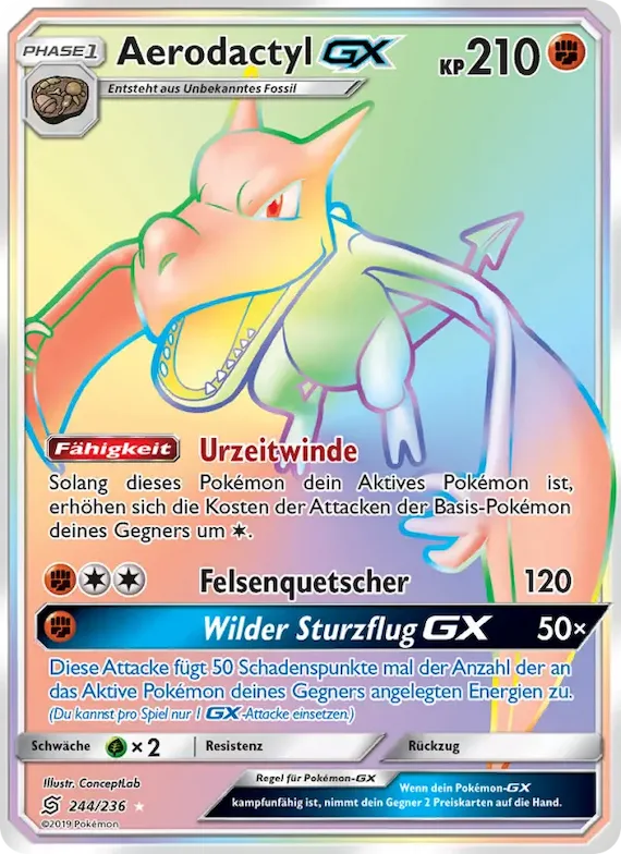 Aerodactyl GX 244 – Bund der Gleichgesinnten