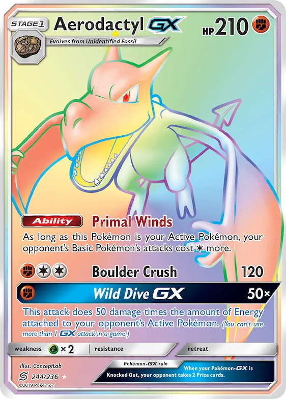 Aerodactyl-GX #244 – Unified Minds