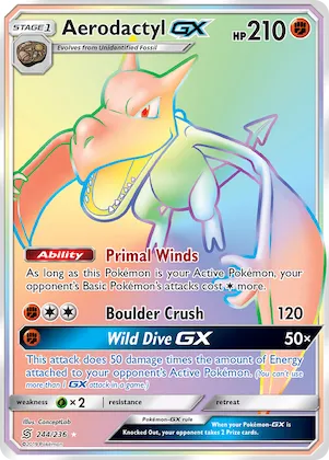 Aerodactyl-GX #244 – Unified Minds