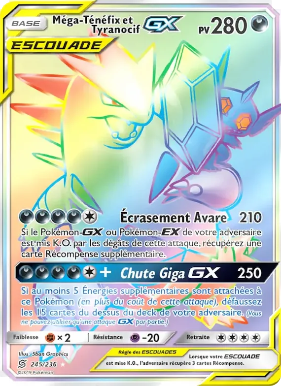 Méga-Ténéfix et Tyranocif GX 245 – Harmonie des Esprits