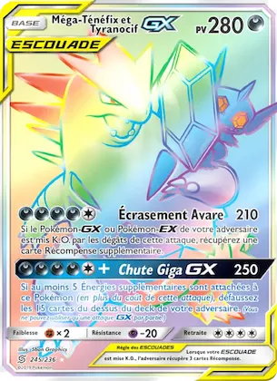 Méga-Ténéfix et Tyranocif GX n° 245 – Harmonie des Esprits