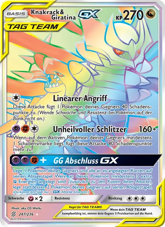 Knakrack & Giratina GX 247 – Bund der Gleichgesinnten
