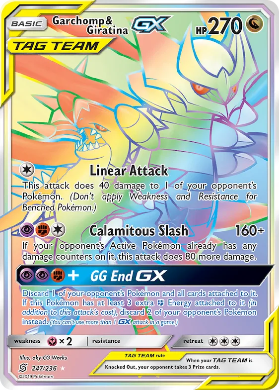 Garchomp & Giratina-GX #247 – Unified Minds