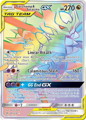 Garchomp & Giratina-GX #247 – Unified Minds