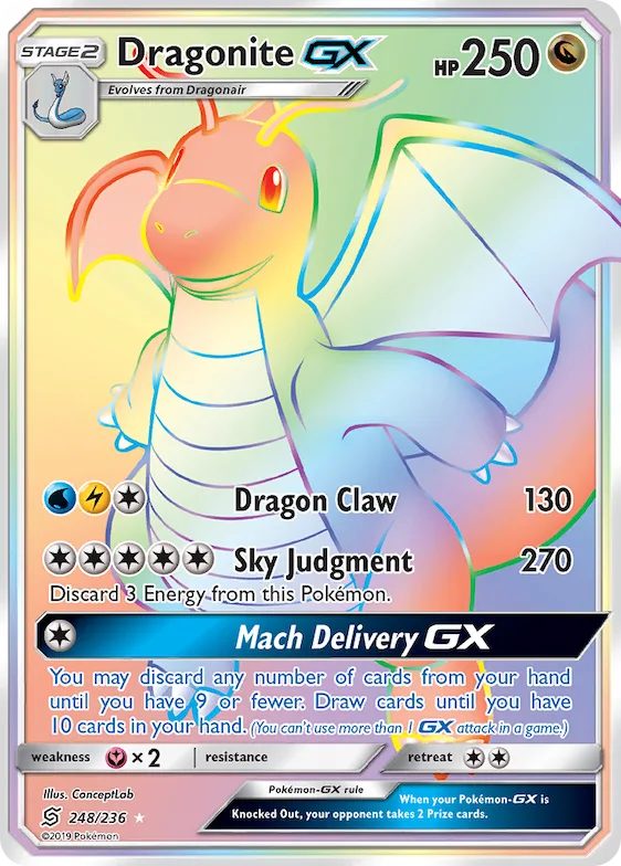 Dragonite-GX #248 – Unified Minds